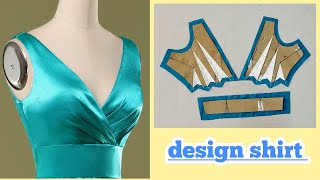 V neck sewing tricks and secrets worth knowing |design shirt