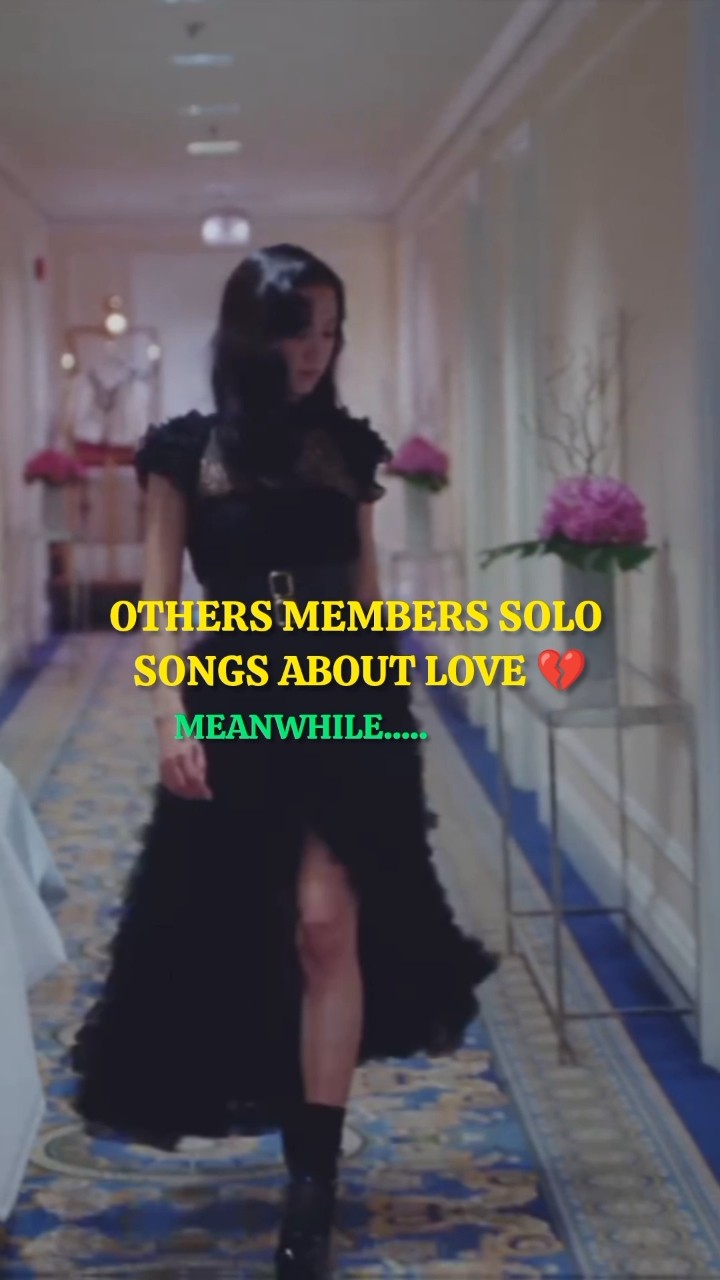 Others members SOLO SONGS about love MEANWHILE LISA ?? #jennie #jisoo #rosé #lisa #blackpink #shorts