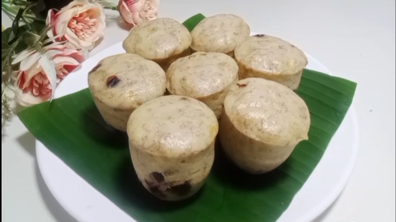 TANPA MIXER HASILNYA EMPUK SEMPURNA.BOLU PISANG KUKUS YANG ENAK