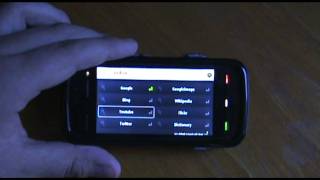 Isearch widget for Nokia 5800