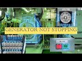 Generator not Stopping | Troubleshooting on Ship’s Diesel | Generator | Sailing engineer | Engineer