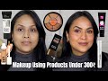 Everything under 300  testing viral affordable makeup  shalini srivastava