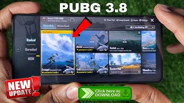 PUBG 3.8 UPDATE || HOW TO UPDATE PUBG 3.8 DOWNLOAD NOW