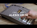 Circuit bent alesis hr16 drum machine