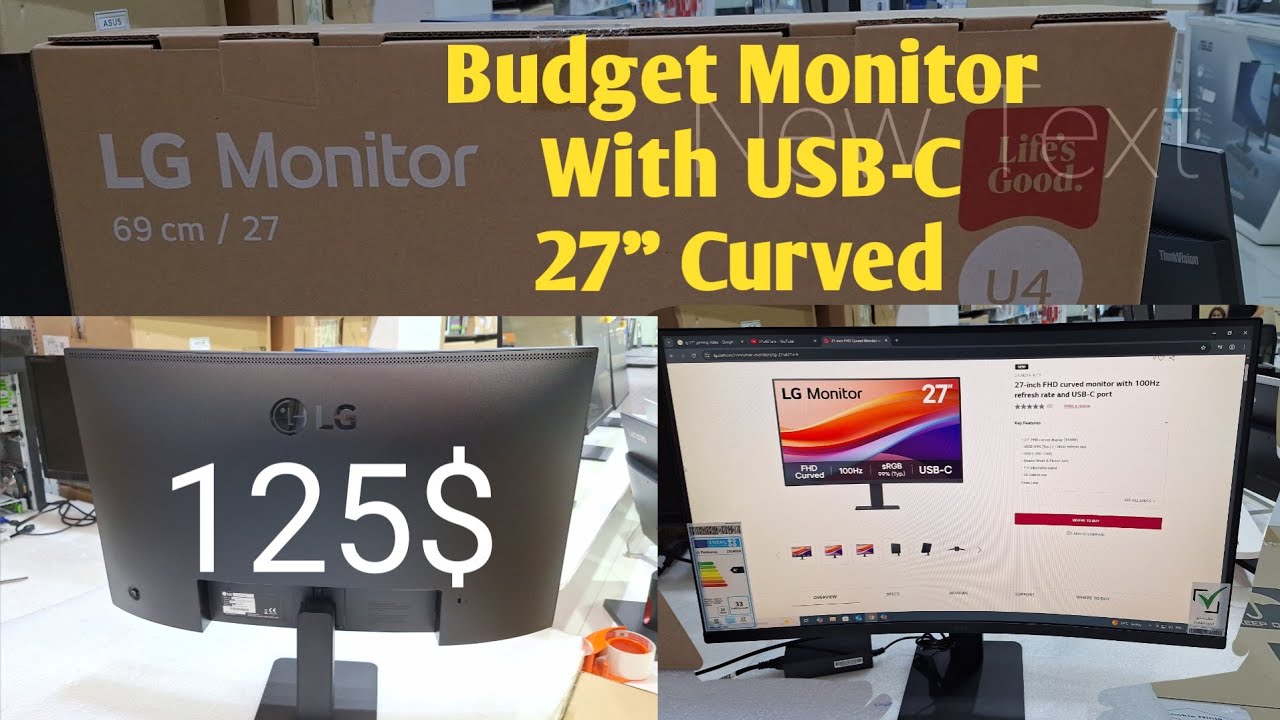 LG USB - C 27inch Monitor Unboxing / 27U421A-B
