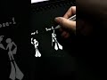 Simple pose drawing technique ✨ #howtodraw #art #shorts #stickman #fyp