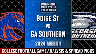 Boise State vs Georgia Southern Picks & Prediction Against the Spread 2024 College Football Analysis