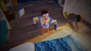 I BROKE INTO MY NEIGHBOR HOUSE TO JUMP ON HIS BED - Hello Neighbor Mod