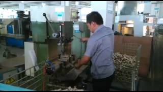 TWO SPINDLE DRILLING & TAPPING MACHINE