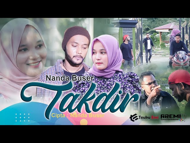 NANDA BUSER - TAKDIR - ( HANA RESTU ) OFFICIAL MUSIC VIDEO class=