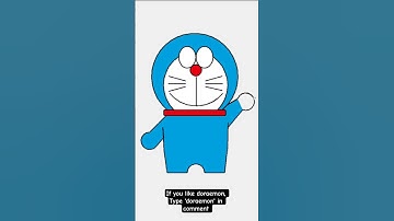 Doraemon Drawing using Python #python  #coding #viral #trending #trendingshorts #doraemon