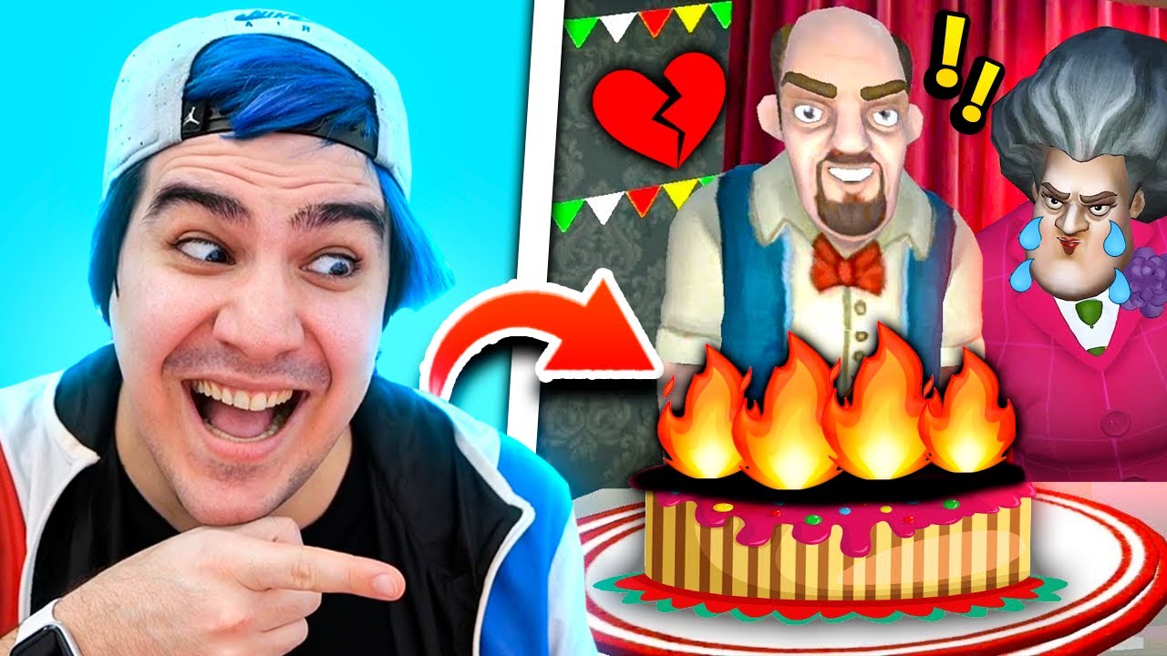 ARRUINEI O ENCONTRO DA PROFESSORA DO MAL ! #8 ( Scary Teacher 3D )