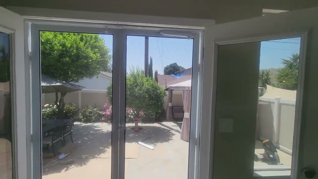 White French Swinging Screen Door Installation | Sunland, CA | Best Custom Screens