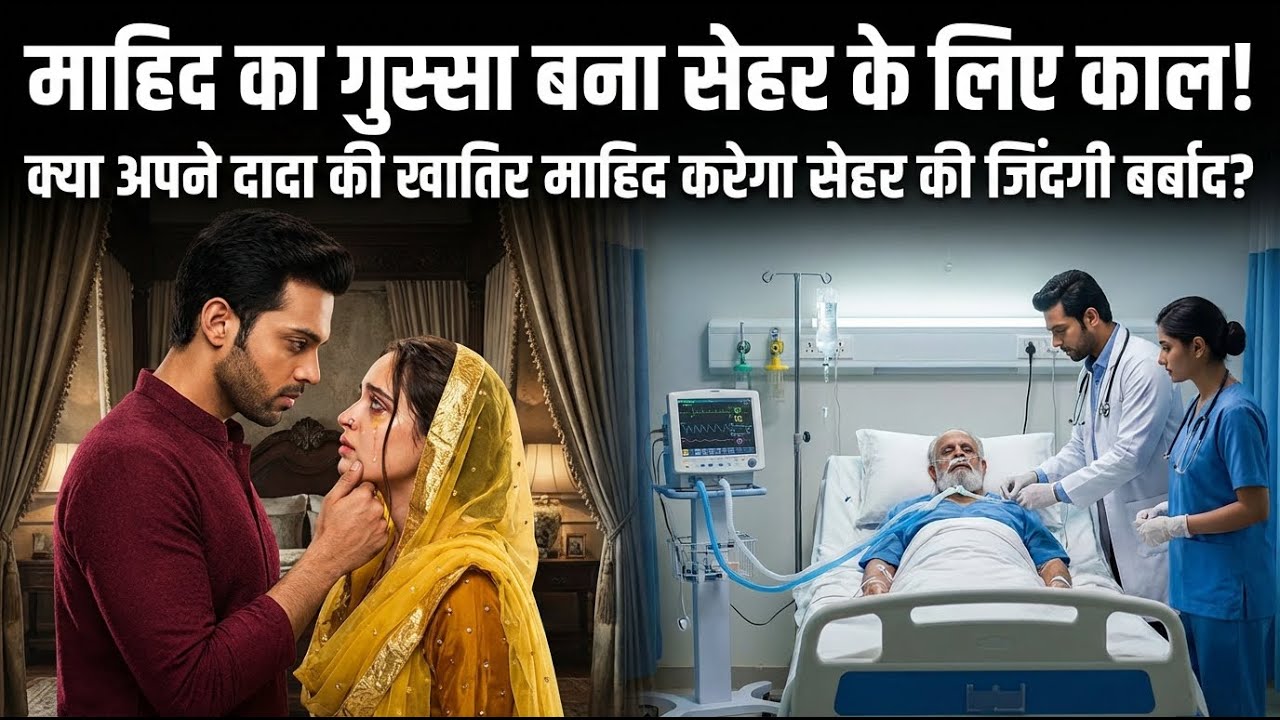 माहिद का गुस्सा बना सेहर के लिए काल! क्या अपने दादा की खातिर माहिद करेगा सेहर की जिंदगी बर्बाद?