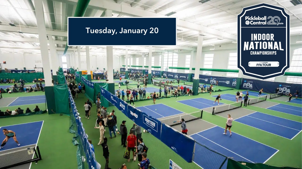 専用　Players Association Court PS1 - Indoor National Championships (Tuesday, PPA Tour