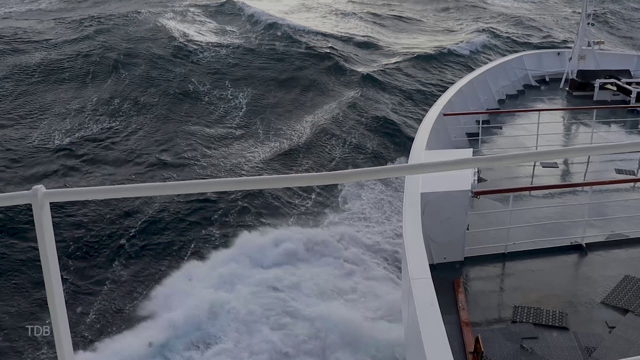 CRUISE SHIP Vs STORM! Onboard Damage!