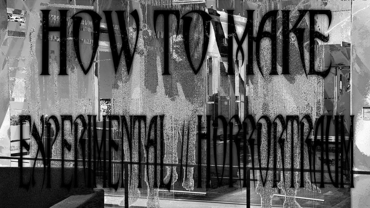 HOW TO MAKE EXPERiMENTAL // HORRORTRAUM TYPE BEATS ---- SiLENT COOKUP!