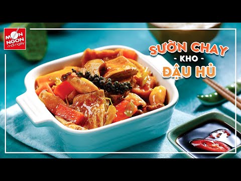 Video Cách làm SƯỜN CHAY KHO ĐẬU HŨ thơm ngon đậm đà | MÓN... - youtube