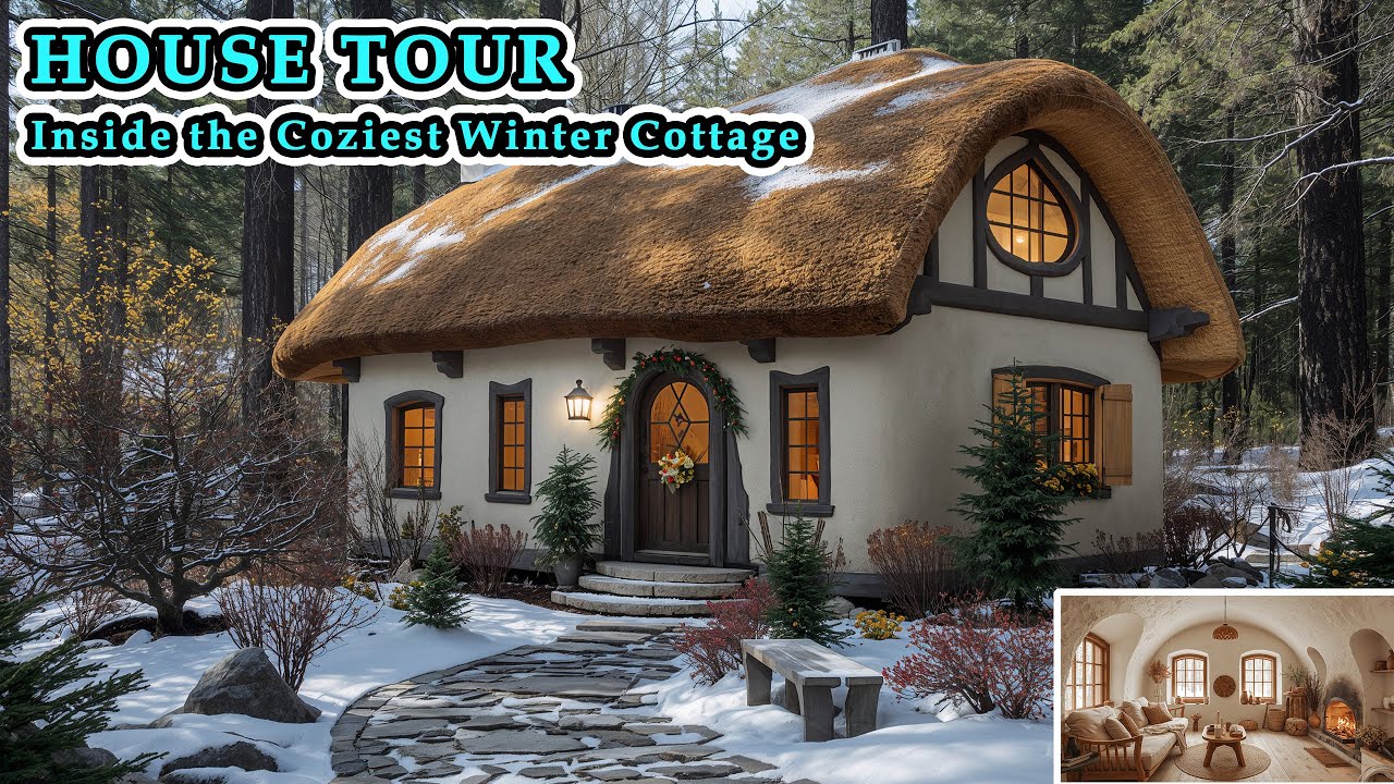 Inside the Coziest Winter Cottage | Fairytale House Tour