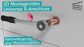 3D Montagevideo Universal SAnschluss