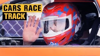 Can normal cars race? (Race Track Experience) screenshot 5