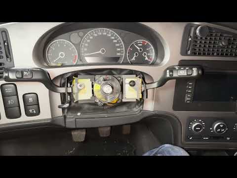 Saab 9-5 Steering Wheel & Airbag Removal – Fix Horn & Buttons