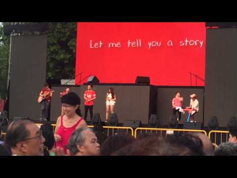 城里的月光 and 如燕 at SG50 Jubilee Celebrations with Bishan-Toa Payoh
