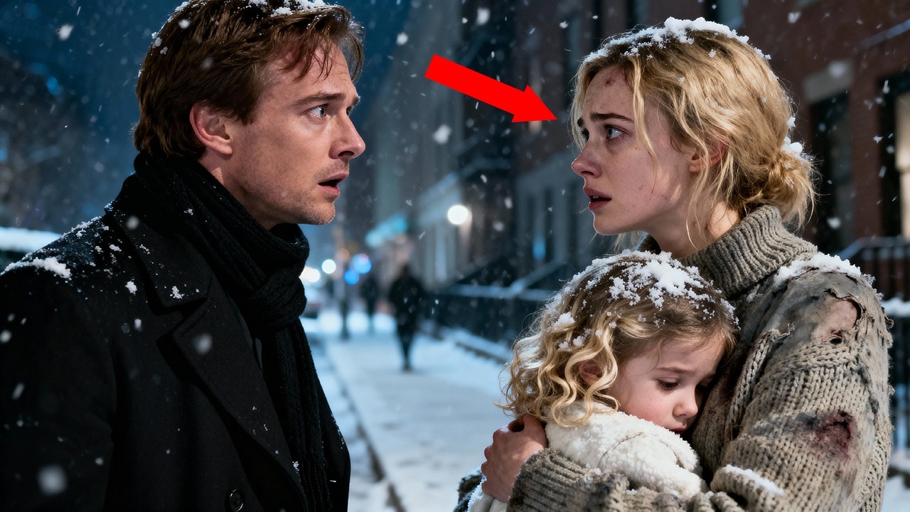 Poor Waitress Begs a Billionaire for Help in the Cold—His Act Warms Hearts...