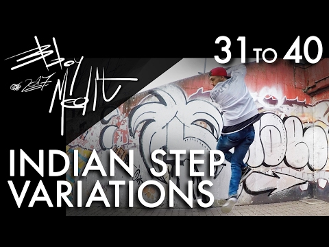 Breakdance Toprock tutorial • 40/100 Indian Step Variations • Bboy MeditRock