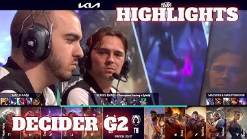 TH vs VIT - Game 2 Highlights | Decider LEC Summer 2025 Playoffs | Team Heretics vs Vitality G2