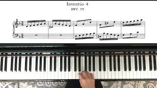 Demonstration  - Bach Invention in D minor, BWV 775