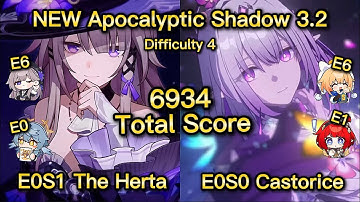 NEW Apocalyptic Shadow 3.2 | The Herta E0S1 / Castorice E0S0 | Honkai: Star Rail