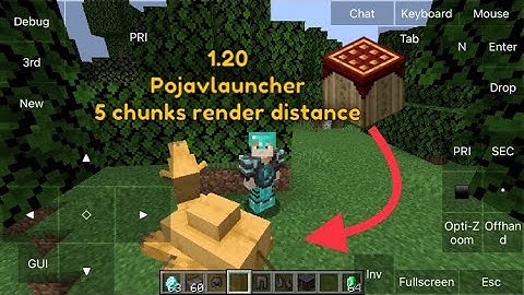 1.20 pojavlauncher on iPhone FPS test + New Update test
