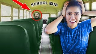 HACKER TRAPPED ME in ABANDONED SCHOOL BUS (Escape Room Challenge and Mystery Clues)