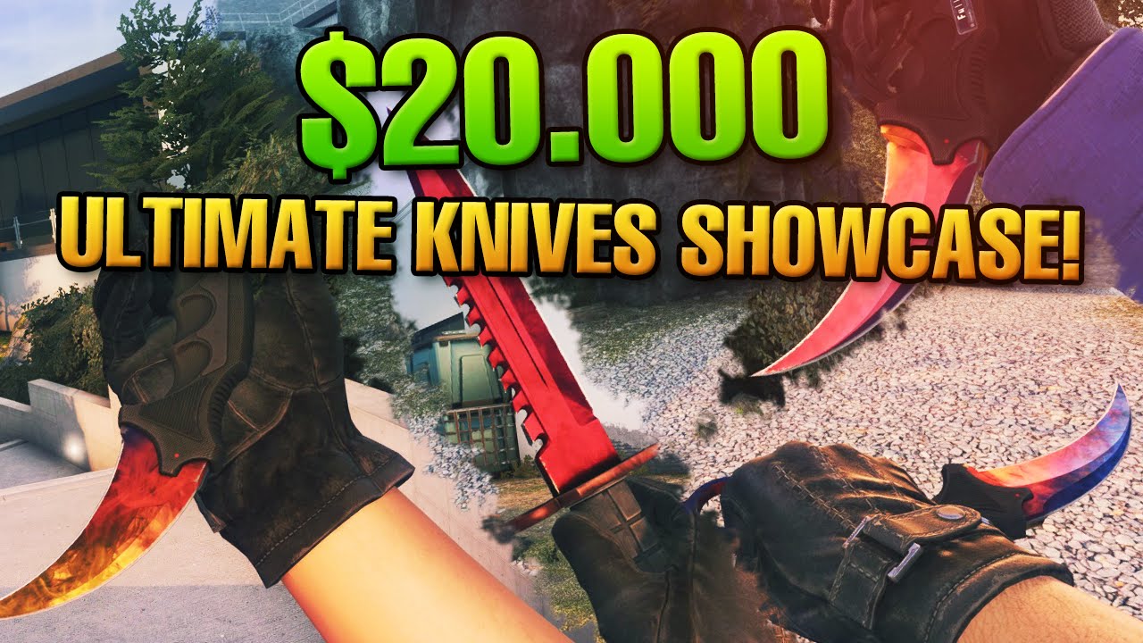 CS:GO My best knives showcase by biBa [$20k Value] - YouTube