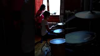 Duo flûte traversière-batterie