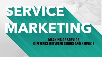 DIFFERENCE BETWEEN GOODS AND SERVICES  | MARKETING MANAGEMENT IN MALAYALAM  | BBA / BCOM