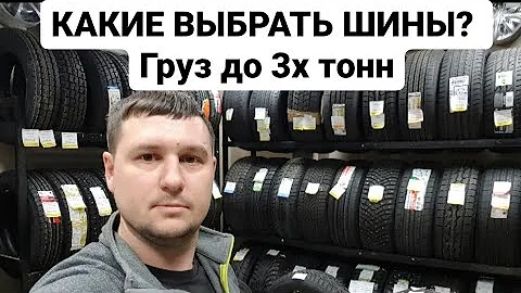 Какие выбрать шины? Груз до 3х тонн.