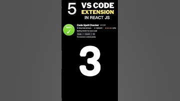 5 VScode Extension in React Js  | Prettier,  React Js  #reactjs #react #shorts #mscubetech