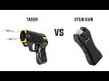 How a taser gun and stun gun works