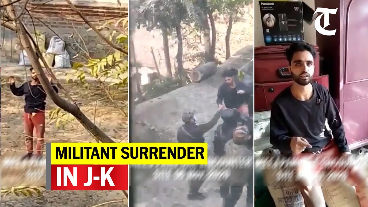Militant surrenders in Pulwama post encounter with security forces that left 2  other militants dead