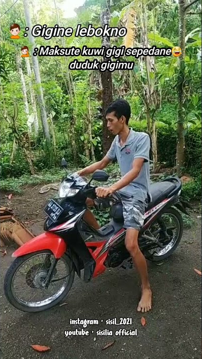 SW(Story WA) | Story WA ngakak | Story WA lucu | Belajar sepeda motor | Ngelag c*k