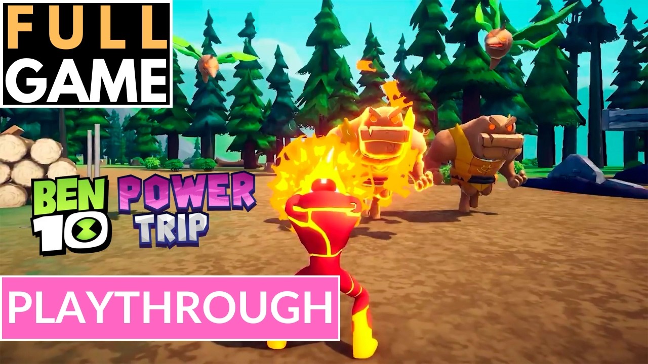 BEN 10 POWER TRIP - Gameplay Playthrough Walkthrough No Commentary Main ...