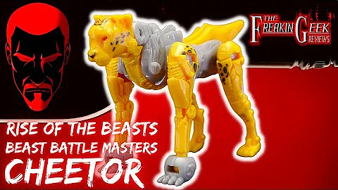 Rise of the Beasts Beast Battle Masters CHEETOR: EmGo's Transformers Reviews N' Stuff