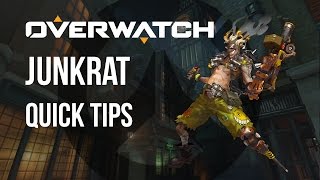 Junkrat Quick Tips | How to Play Junkrat in 2 Minutes | Junkrat Tutorial Overwatch