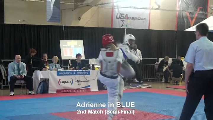 Adrienne at 2010 USAT U.S. Open TKD Championship
