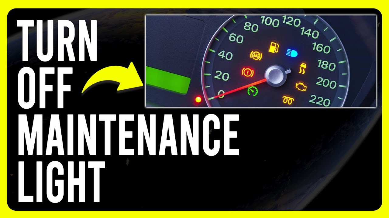 How to Turn Off the Maintenance Light on the Toyota Camry (A Detailed ...