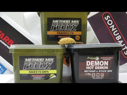 Starbaits. Круті мікси для Flat Feeder Fishing. Hot Demon--Sweet Corn--Tiger Nuts