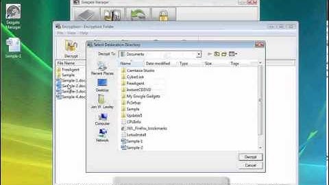 Seagate Manager - Security through Encryption