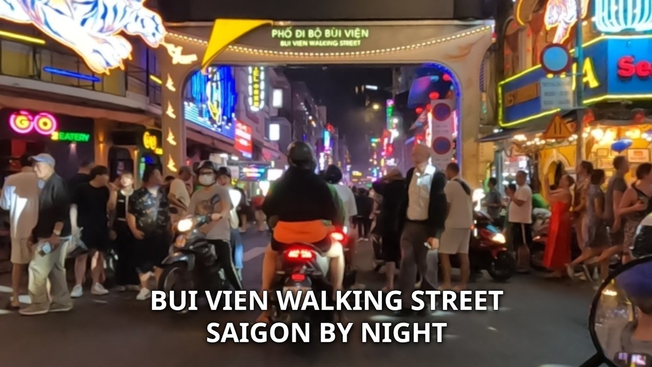 Vietnam’s Wildest Nightlife Street – A Ride Through Bui Vien